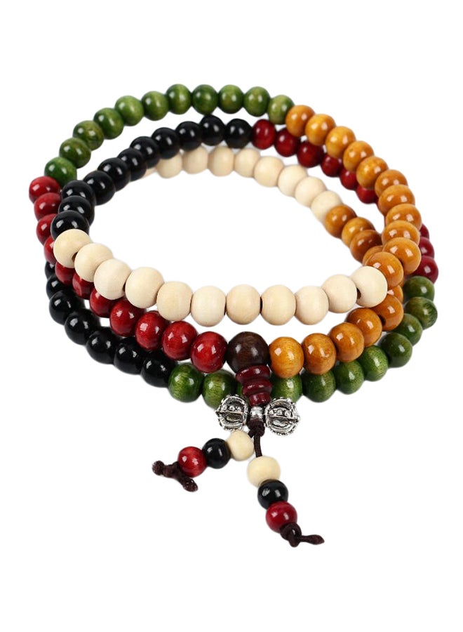 Joychic 108 Natural Sandalwood Beads Bracelet - Image 2