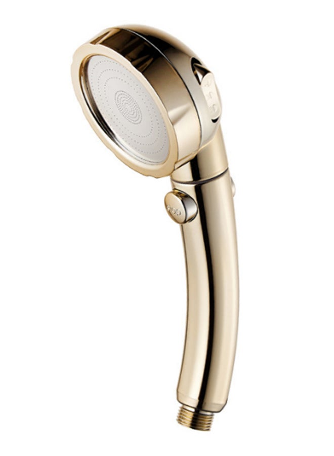 3-Spray Settings Shower Head Gold 6.29inch 