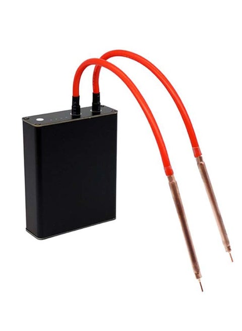 Mini Spot Welding Machine With Micro USB Interface Black/Red/Brown 15cm