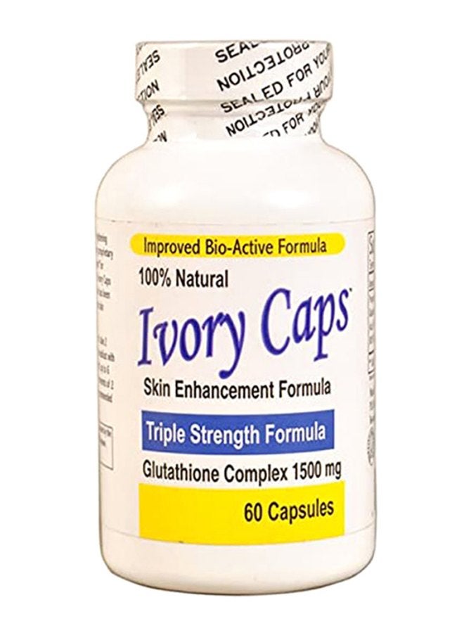 آيفوري كابس تركيبة لتقوية البشرة- 60 كبسولة - Image 1