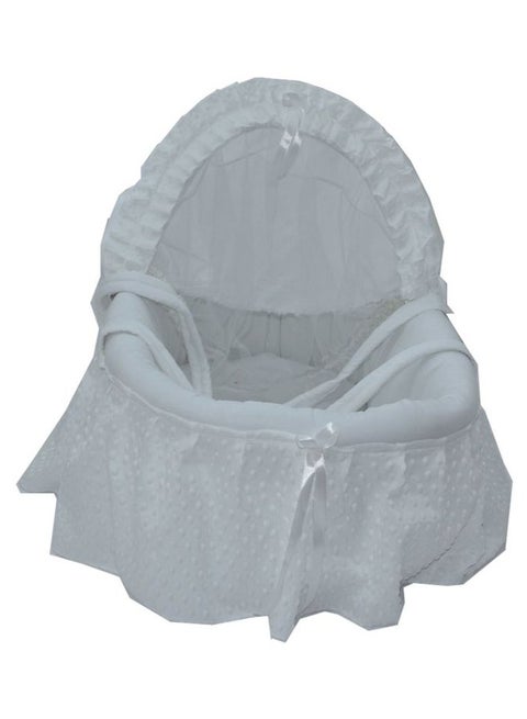 Soft And Luxirious Lightweight Comfortable Cushioned Carry Cot For Baby