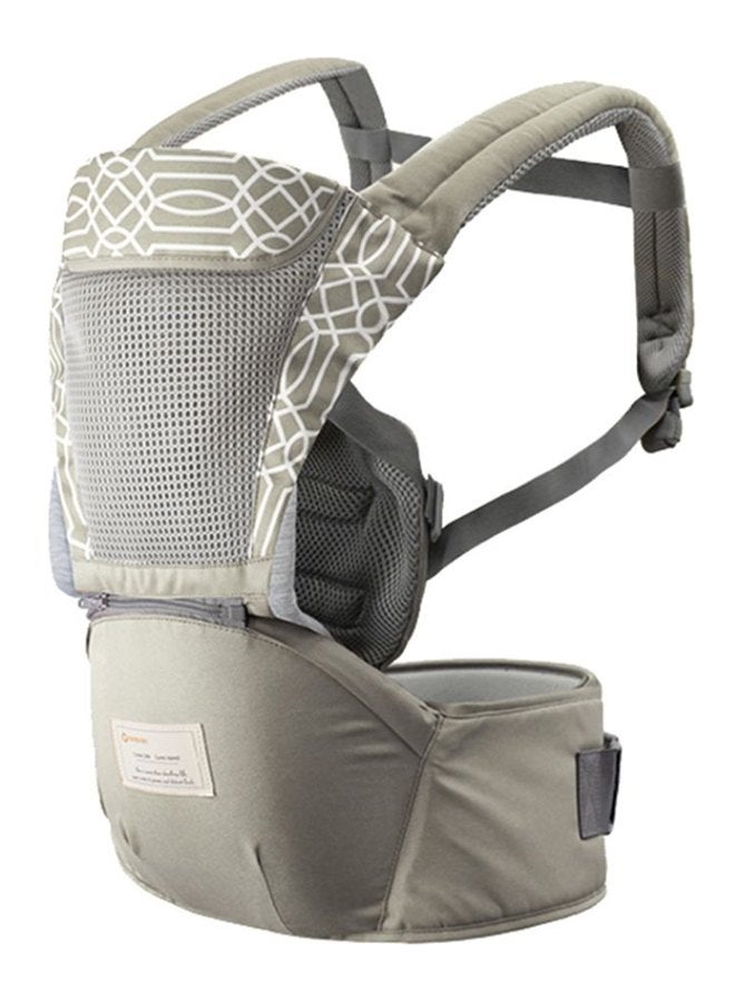 Generic - Adjustable Strap Baby Carrier Light Khaki/Grey - Image 1