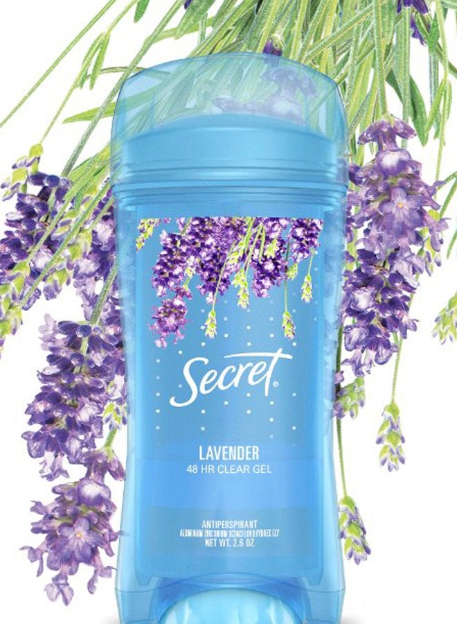 Secret Lavender Antiperspirant Clear Gel 73grams - Image 2
