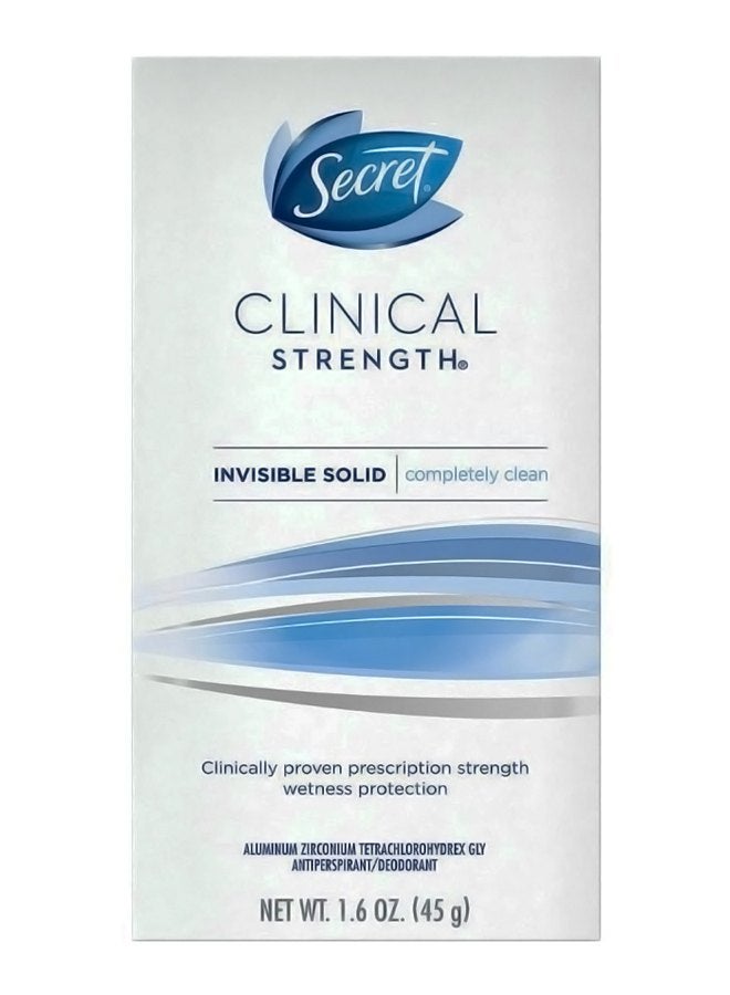 Clinical Strength Antiperspirant Invisible Solid Completely Deodorant 45grams - v1595260164/N39240200A_1