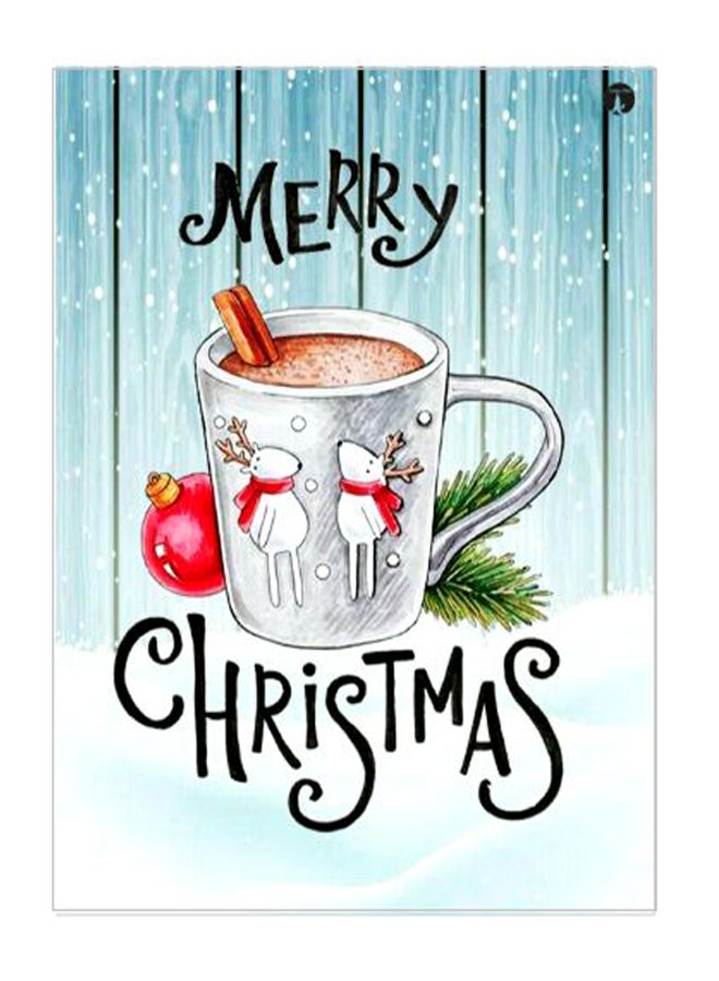 بي بي لوحة فنية للزينة مزينة بطبعة متعدد الألوان 20سم