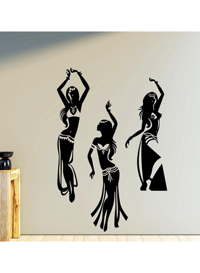 Self-Adhesive Decorative Wall Sticker Black 85 x 55cm