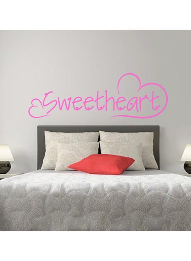 Self-Adhesive Decorative Wall Sticker Pink 55 x 170cm 
