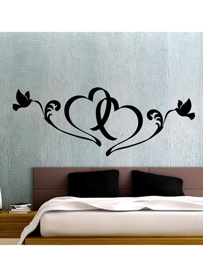 Self-Adhesive Decorative Wall Sticker Black 55 x 150cm 