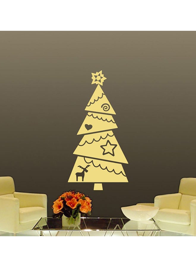 Self-Adhesive Decorative Wall Sticker Beige 90 x 55cm