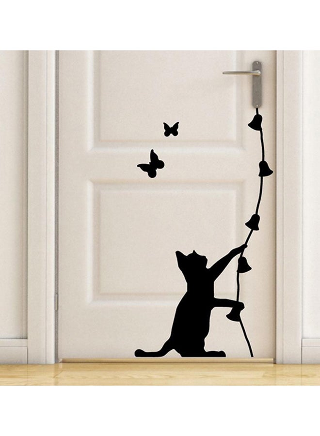 Self-Adhesive Decorative Wall Sticker Black 45 x 45cm - Image 1