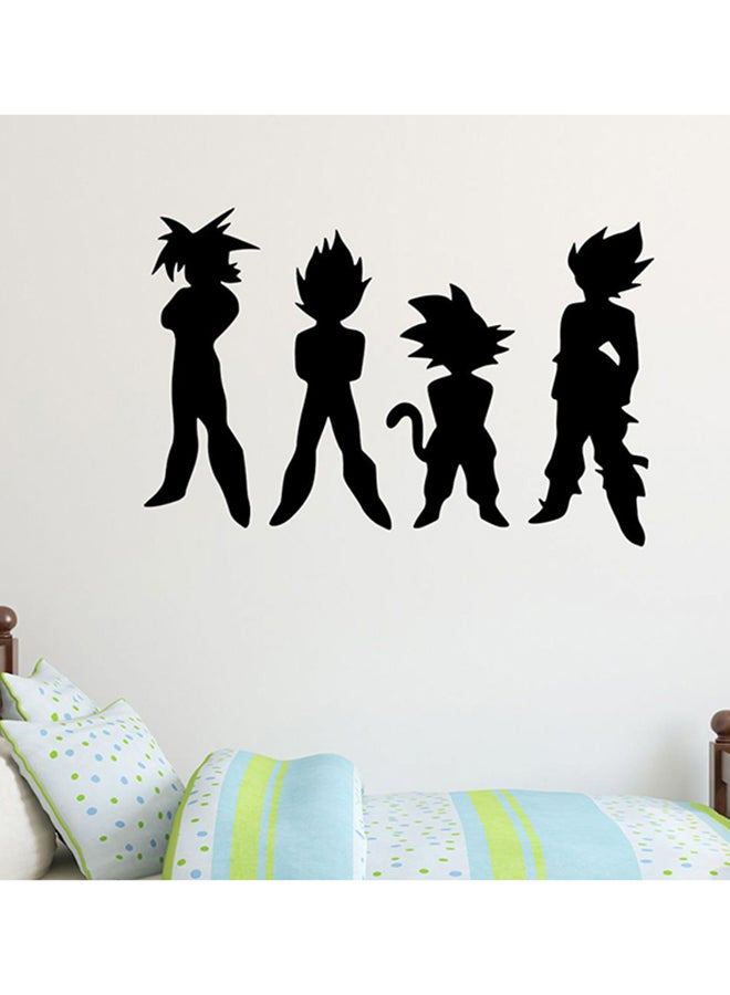 Self-Adhesive Decorative Wall Sticker Black 70 x 55cm