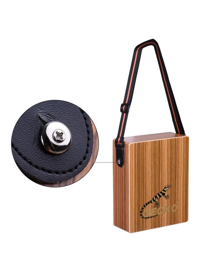 GECKO - Portable Cajon Box With Carryin Bag 23x29x10cm - Image 1