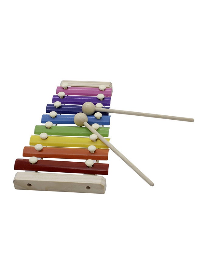 8-Note Xylophone Glockenspiel With Mallets Percussion Musical Instrument Toy