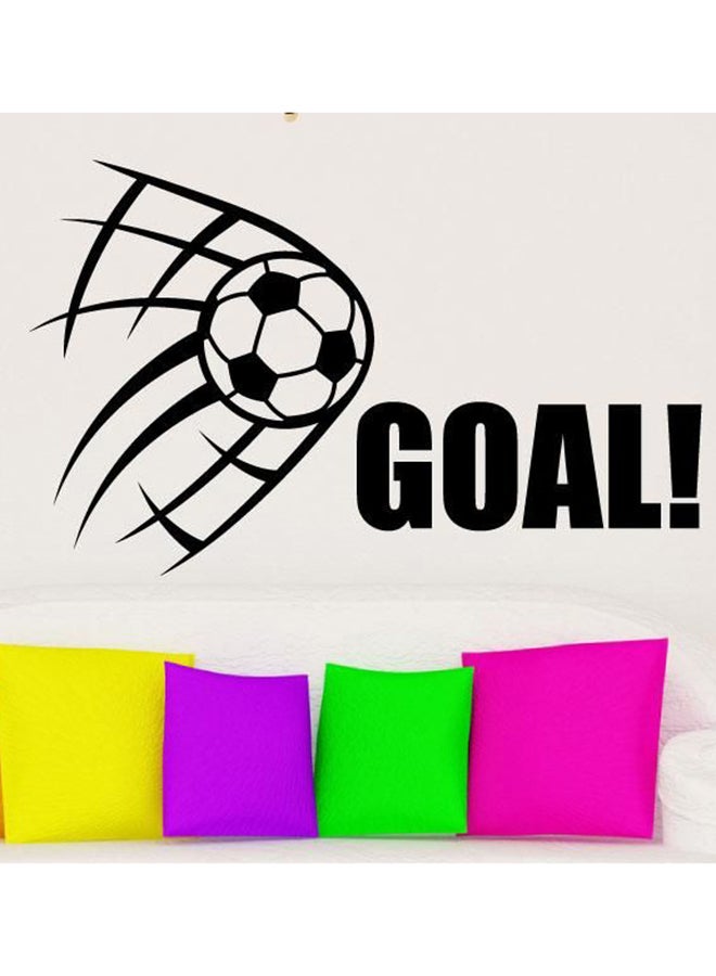 Self-Adhesive Decorative Wall Sticker Black 55 x 35cm 