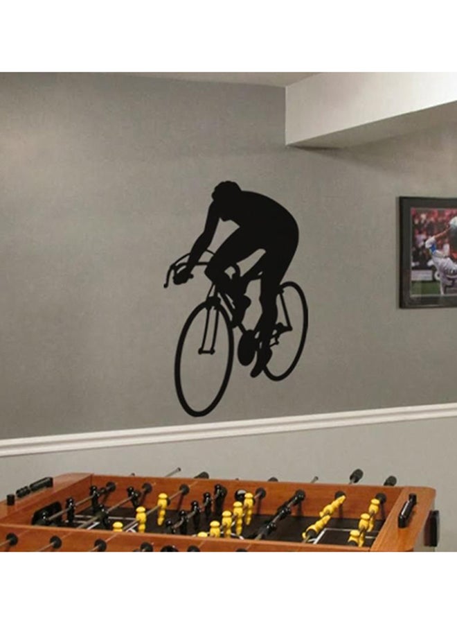 Self-Adhesive Decorative Wall Sticker Black 100 x 55cm