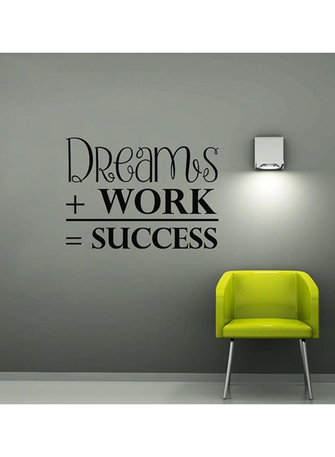 Self-Adhesive Decorative Wall Sticker Black 55 x 75cm 