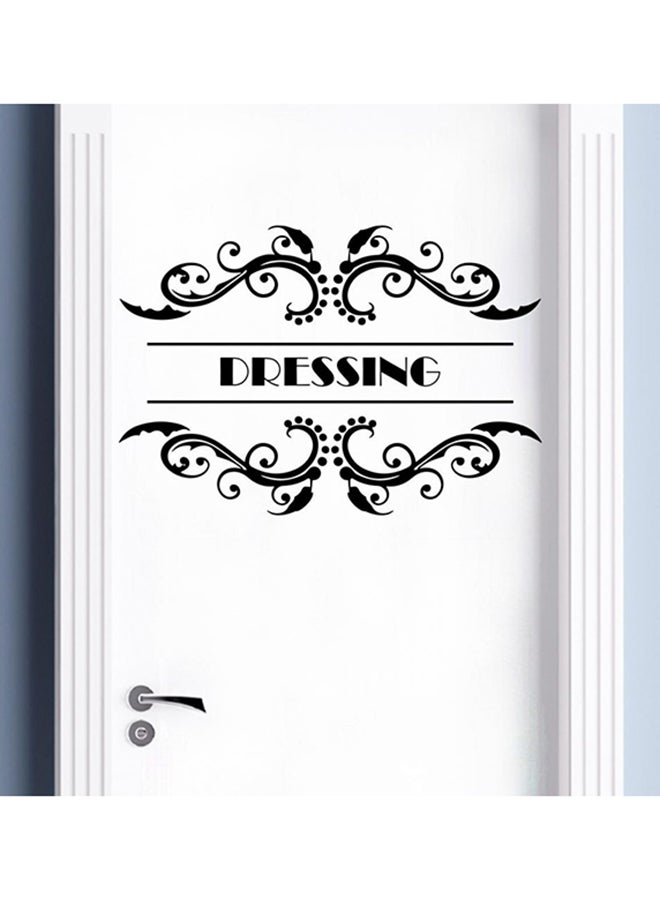 Self-Adhesive Decorative Wall Sticker Black 35 x 50cm - Image 1