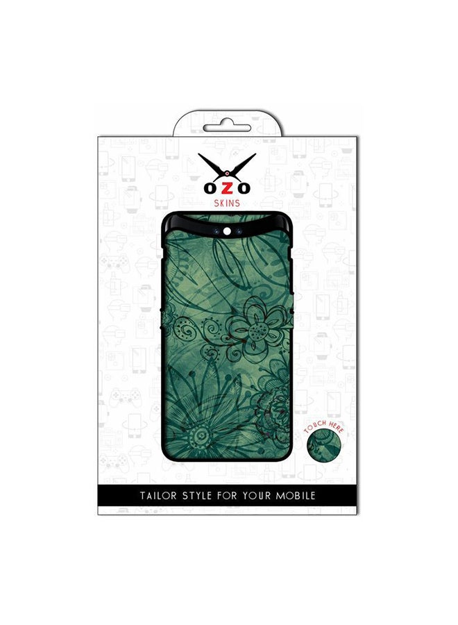 OZO Tranquility Flower SE131TGF Mobile Skin for Samsung Galaxy M31 Green - Image 1