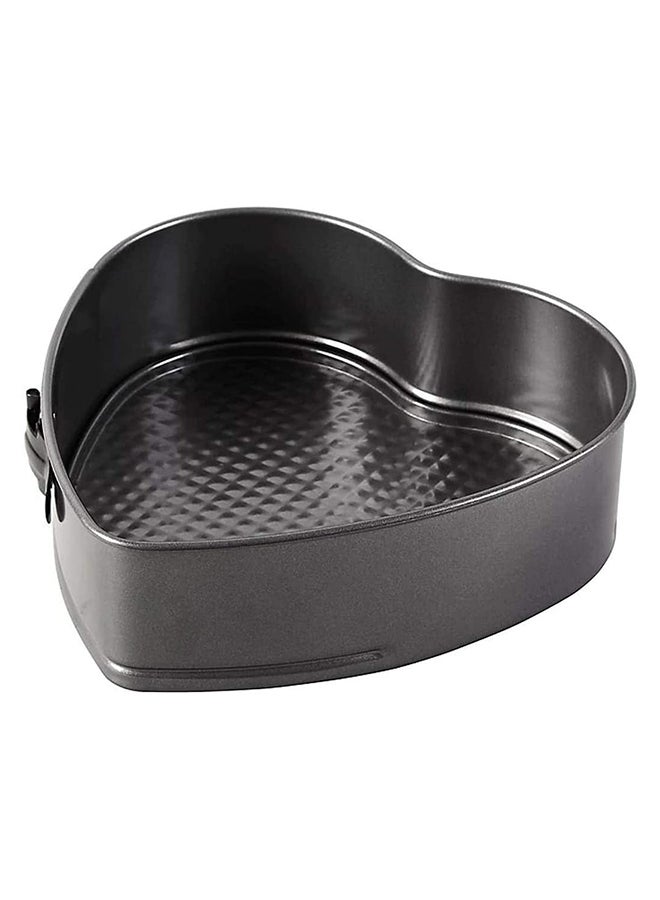 BLACKSTONE - Spring Form Cake Bakeware Pan Heart Shape grey 225 X 200 X 80mm - Image 1