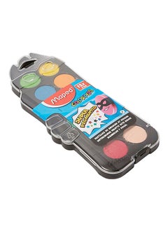 Maped 12-Piece Super Pigmented Watercolor Set Multicolour  - Image 1