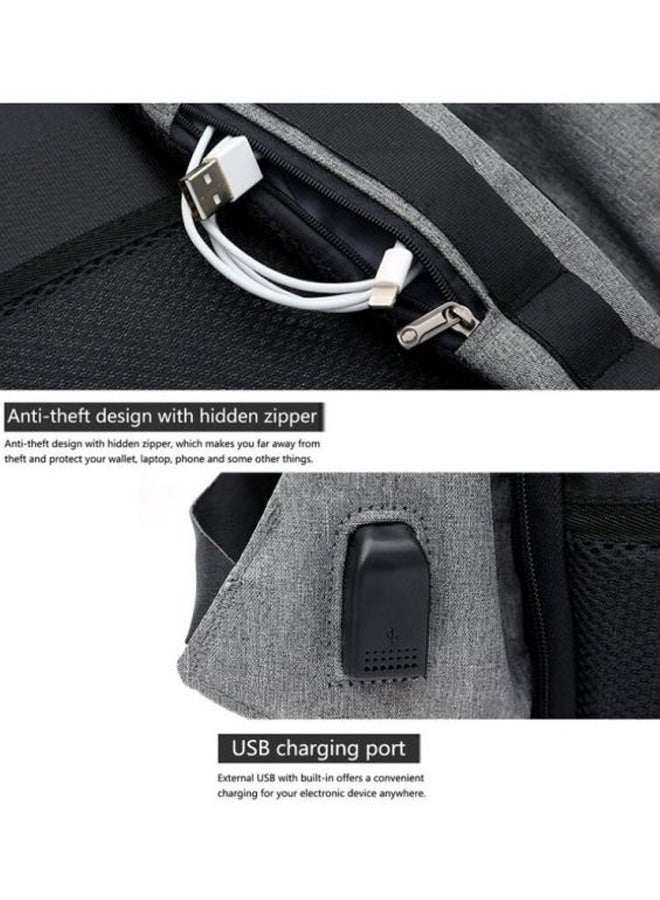 OUTAD Waterproof Anti-Theft Zipper Backpack - Image 4