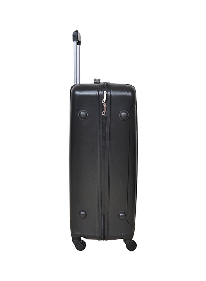 نيو ترافيل طقم حقائب سفر بعجلات وجوانب صلبة من 3 قطع أسود - Image 4