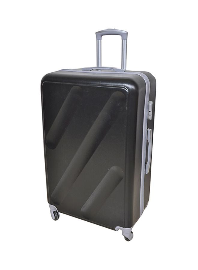 NEW TRAVEL - 4-Piece Hardside Luggage Trolley Set Black - Image 1