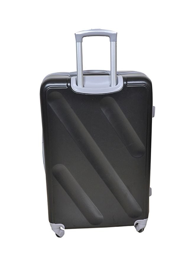 NEW TRAVEL - 4-Piece Hardside Luggage Trolley Set Black - Image 1