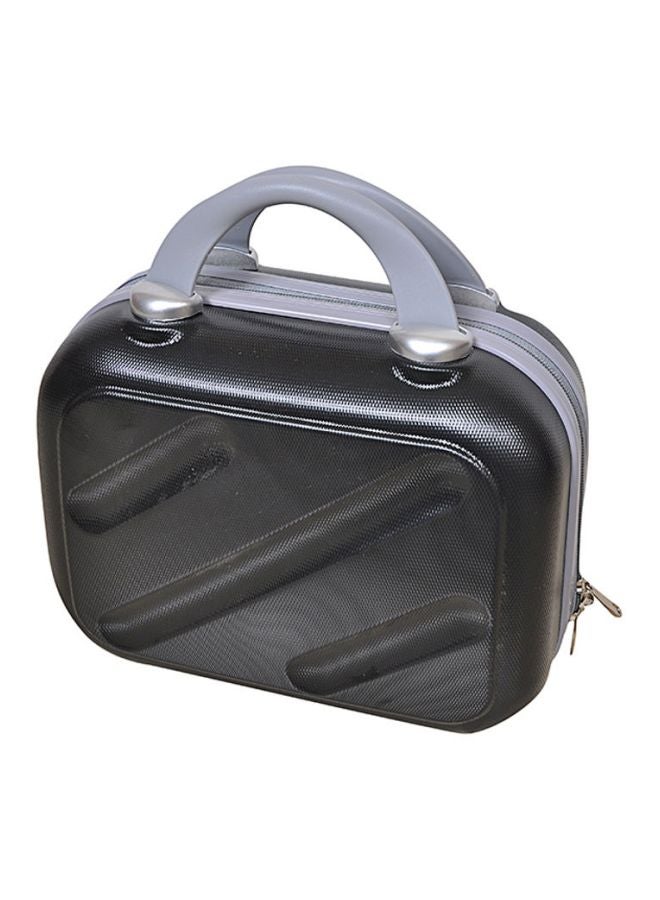 NEW TRAVEL - 4-Piece Hardside Luggage Trolley Set Black - Image 1