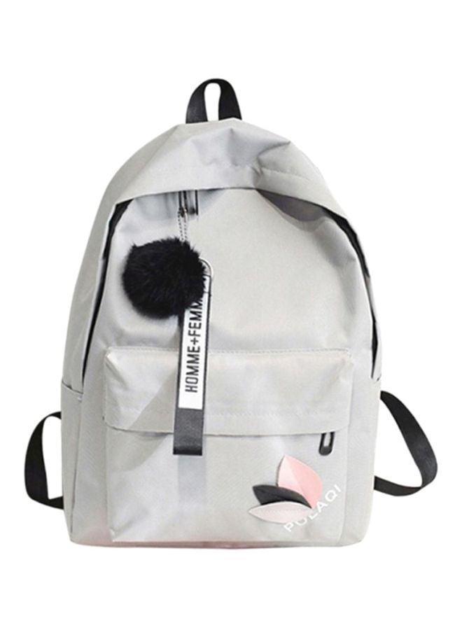 Cool Baby Polyester Backpack Grey/Pink/Black  - Image 1