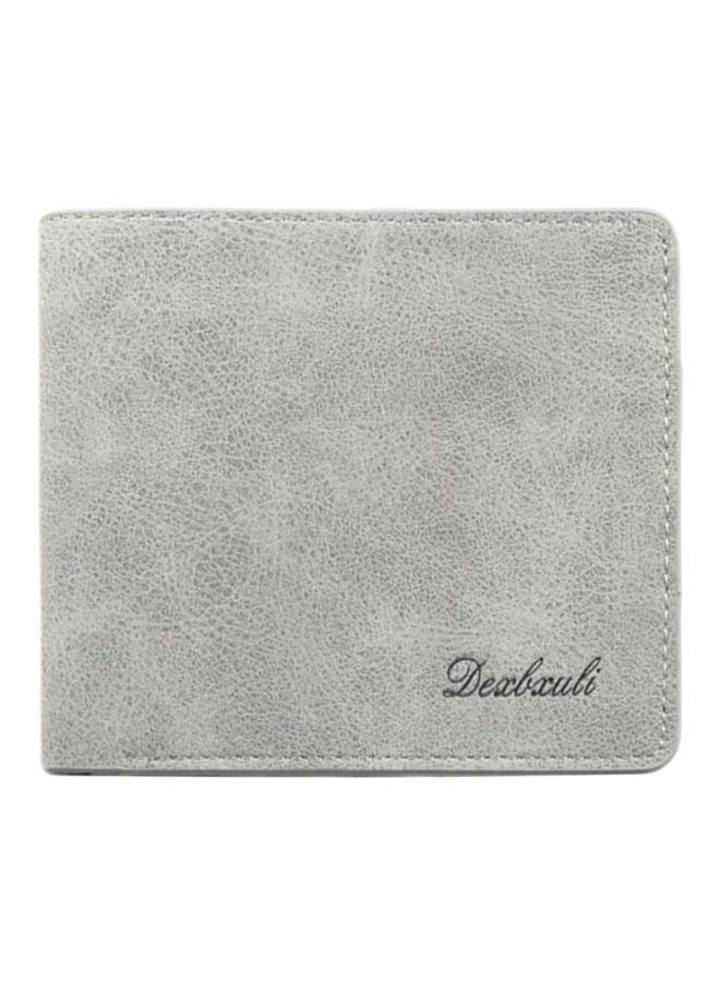 OUTAD - Vintage Bifold Wallet Light Grey - Image 1