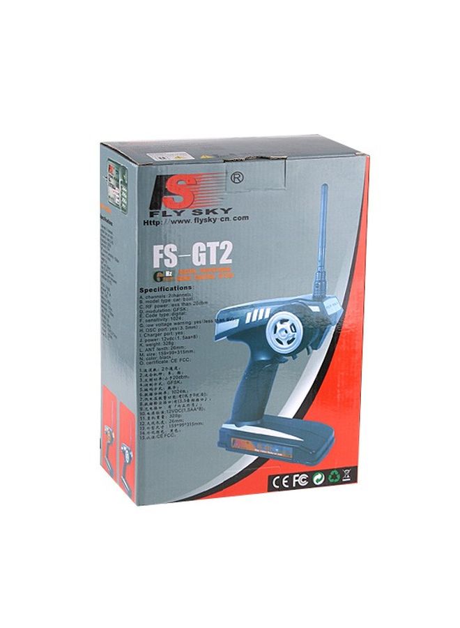 Flysky - Radio Model RC Transmitter FS-GT2 28x12x20cm - Image 1