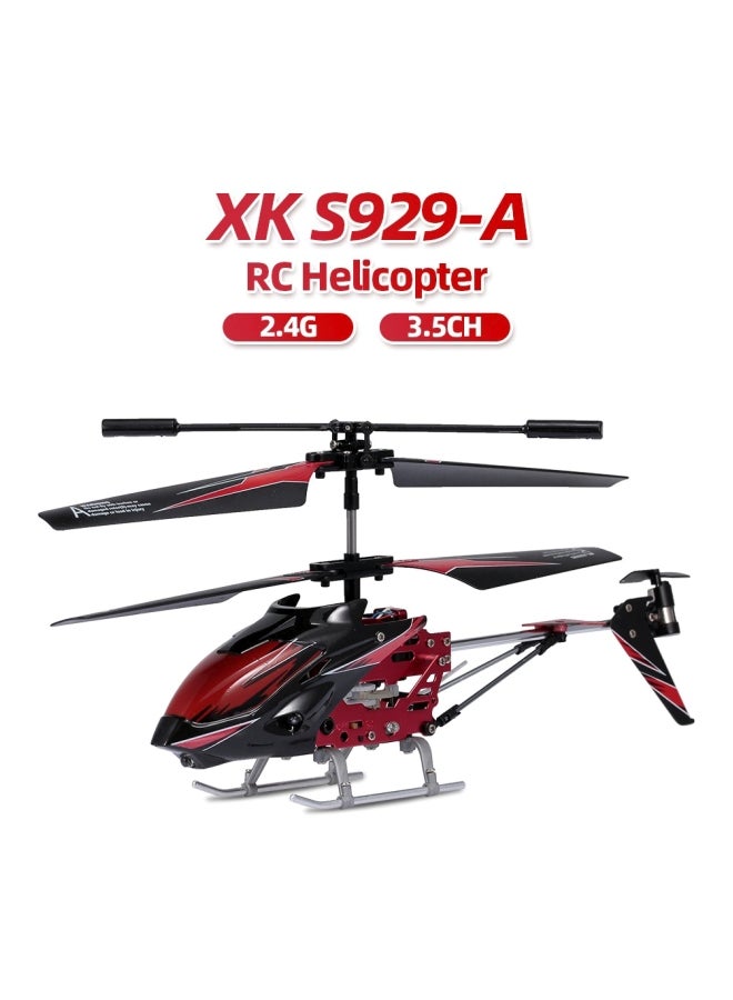 دبليو إل تويز لعبة طائرة هليكوبتر بجهاز تحكم عن بعد مزودة بإضاءة طراز XK S929-A 29.5x9x25.5سم - Image 2