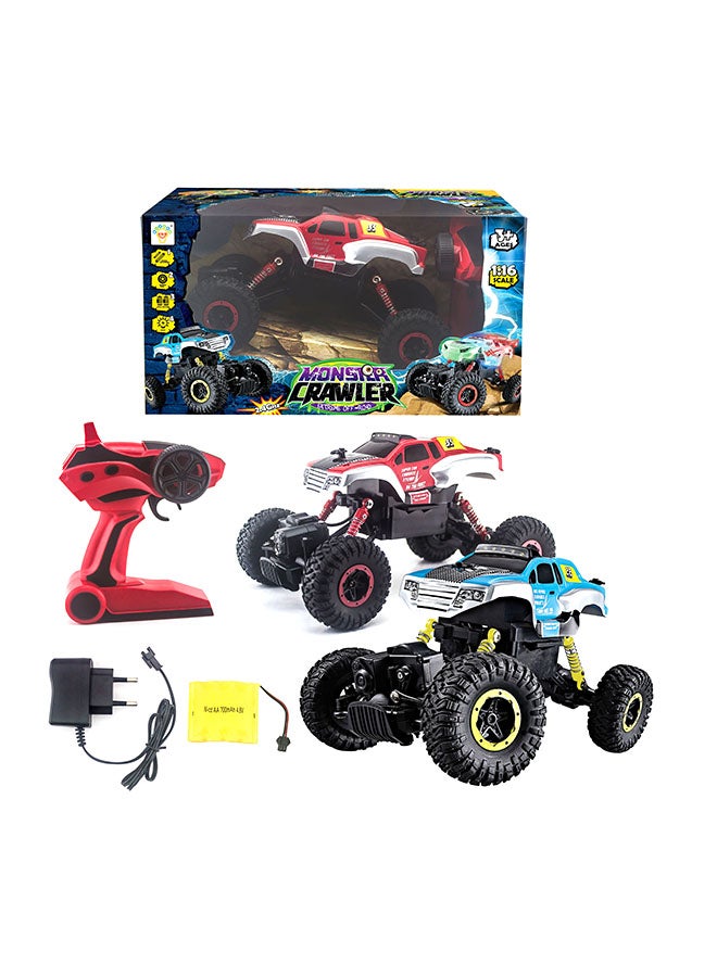 1:16 R/C Climbing Car With Batteries - Assorted
