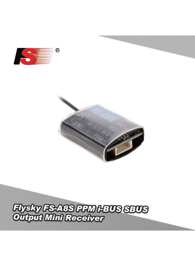 Flysky - Mini Receiver For FS-i6S/FS-i6X/FS-i10/FS-TM10/RC Drone FS-A8S 20x15x7mm - Image 1