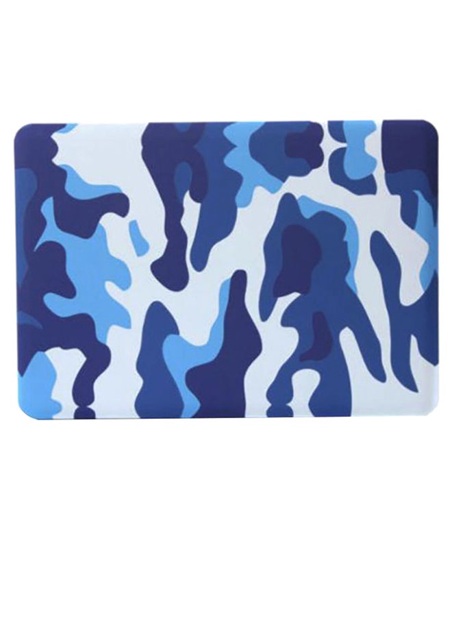 Ultra Thin Protective Cover Skin For Apple MacBook Pro Blue/White  - Image 1