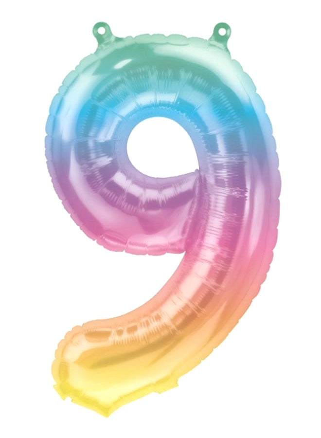 9-Number Birthday Decoration Balloon 16inch  - Image 1