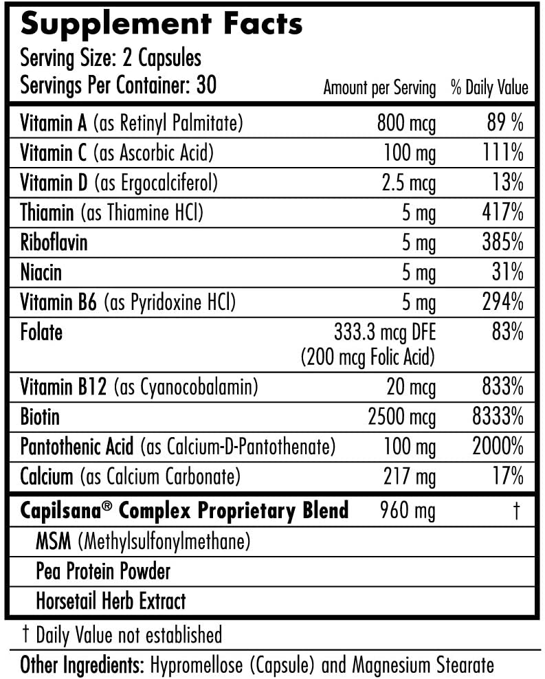 هيرفينتي فيتامينات لشعر صحي - 60 قرص - Image 3
