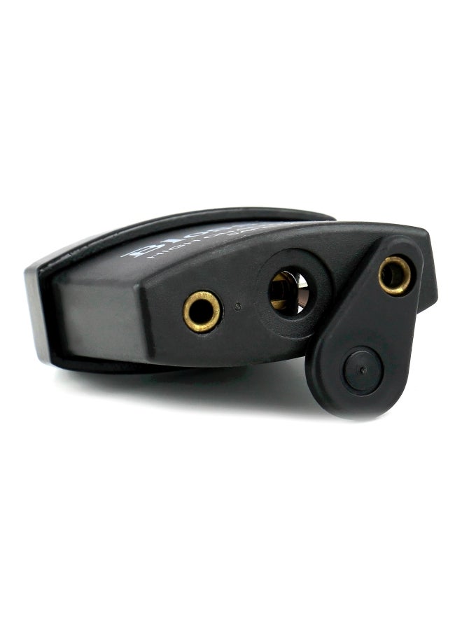 Blossom Disc Mechanism Padlock With Keys Black/Silver 60mm  - Image 2