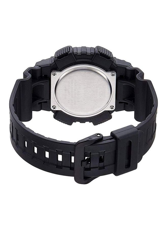 كاسيو ساعة بعقارب/ رقمية مقاومة للماء، طراز AEQ-110BW-9A للرجال - Image 2