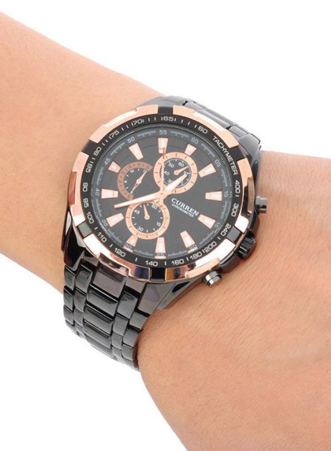 كارين ساعة يد كرونوغراف مقاومة للماء طراز 8023 للرجال - Image 4