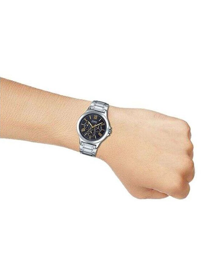 CASIO - Men's Water Resistant Chronograph Watch MTP-V300D-1A2UDF - 42 mm - Silver - Image 1