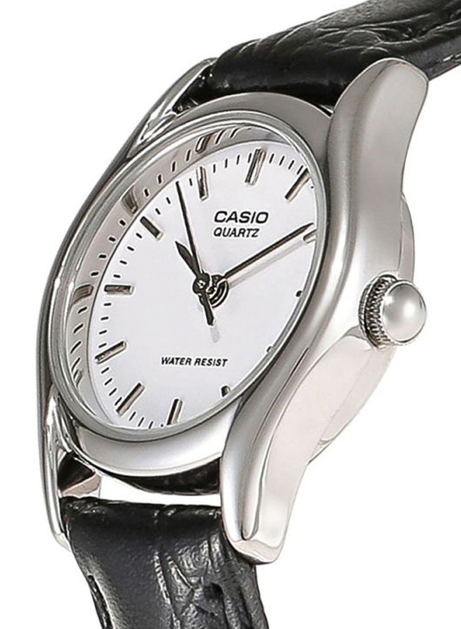 CASIO Women's Enticer Analog Watch LTP-1094E-7ARDF - 23 mm - Black - Image 3