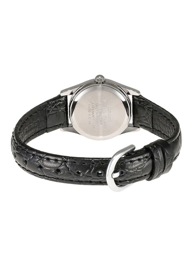 CASIO Women's Enticer Analog Watch LTP-1094E-7ARDF - 23 mm - Black - Image 2