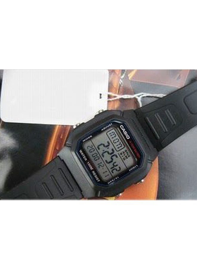 كاسيو ساعة رقمية كلاسيك مقاومة للماء طراز W800H-1AV للرجال - Image 4