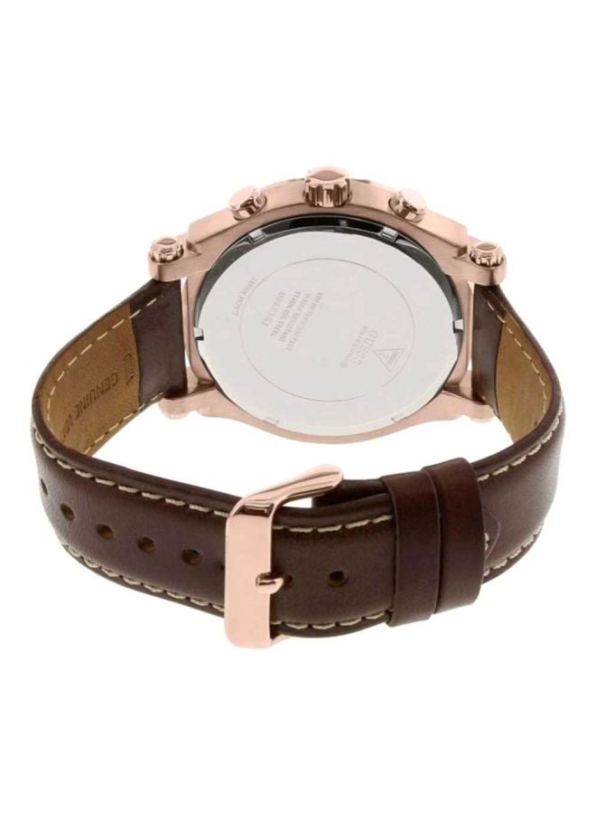 GUESS Men's Pinnacle Chronograph Watch W0673G3 - 46 mm - Brown - Image 2