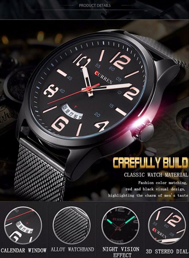 CURREN - men Stainless Steel Analog Watch 8236 - Image 1