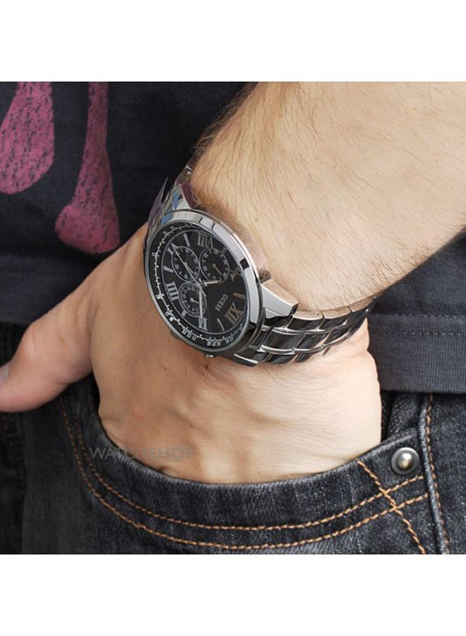 جس ساعة كرونوغراف مقاومة للماء طراز W0379G1 men - Image 4