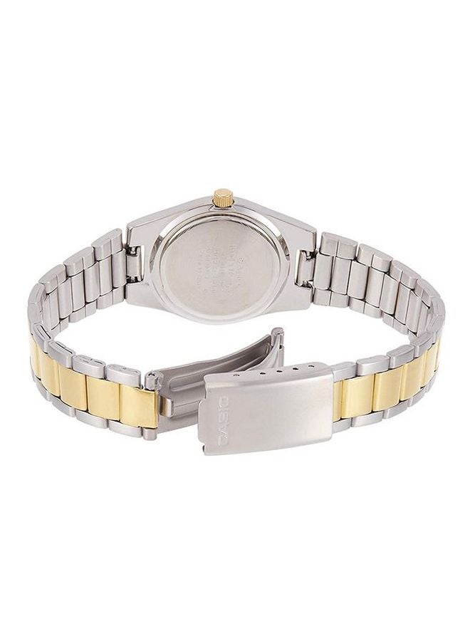 CASIO Women's Water Resistant Analog Watch LTP-1253SG-7ADF - 25 mm - Silver/Gold  - Image 2