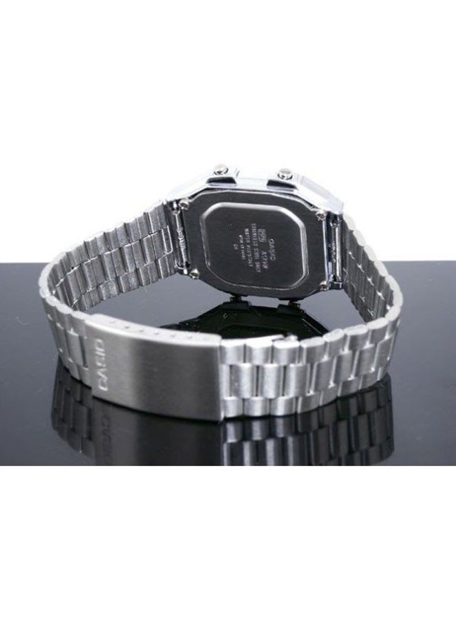 CASIO Men's Stainless Steel Digital Watch A179W-1ADG  - Image 2